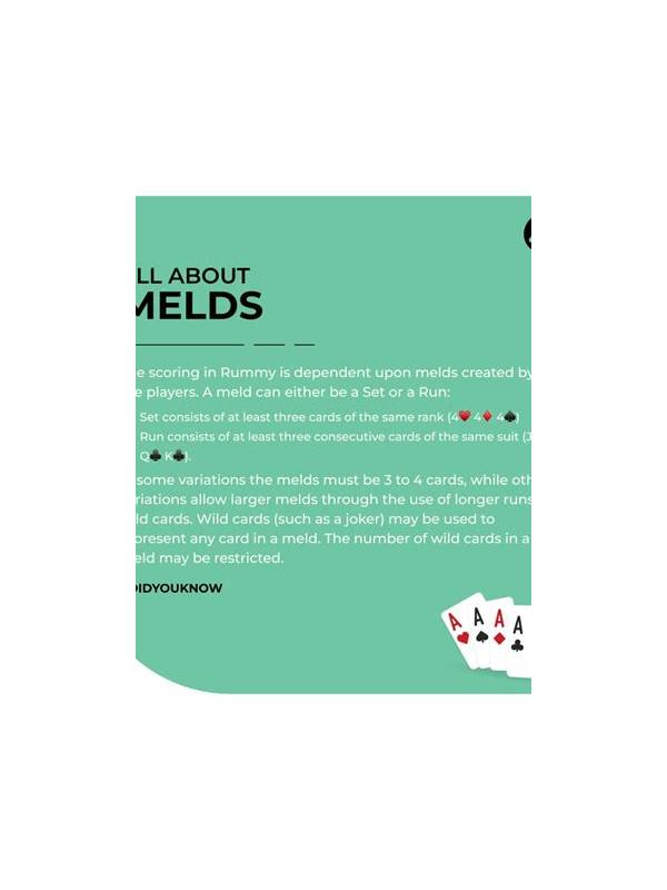 Rummy Comparison: Conservative Melds Versus Exploratory Melds
