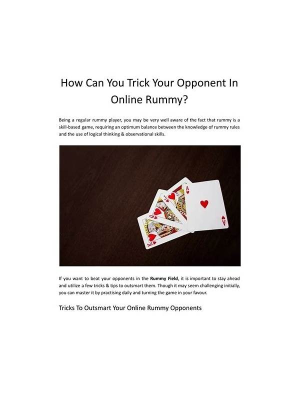 Rummy Guide: Use Opponent Information Without Overreading It