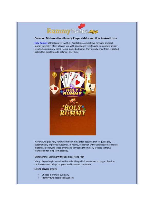 Rummy Guide: Use Questions to Avoid Automatic Discards