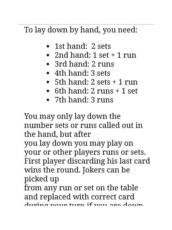 Rummy How-To: Reset Your Plan After a Wildcard Draw