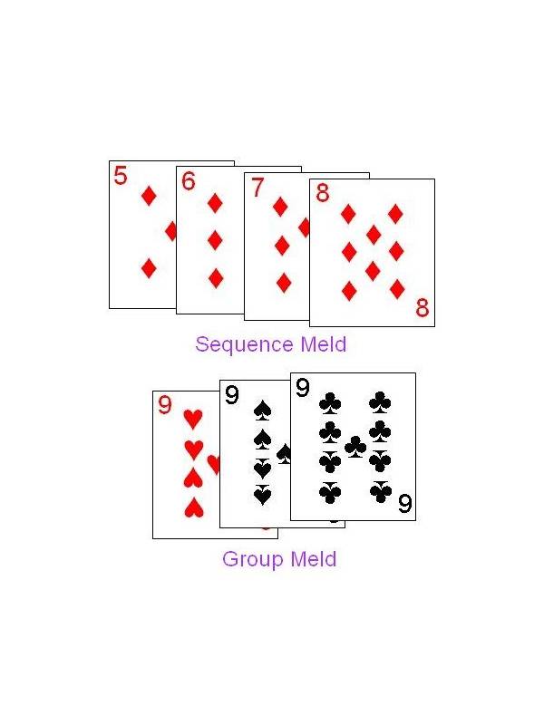 Rummy Comparison: Immediate Melds Versus Hidden Structure