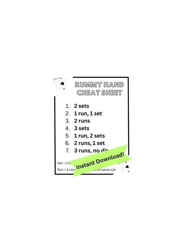 Rummy Practice: Reconstruct a Hand From Memory