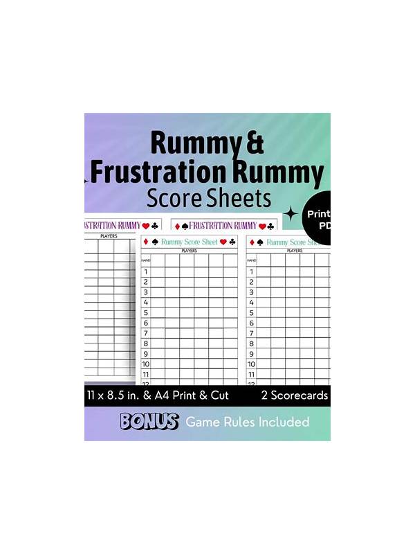 Rummy Score Labels That Prevent Simple Mistakes