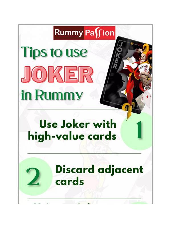 Rummy Tips: Use a Backup Plan Before You Commit a Joker